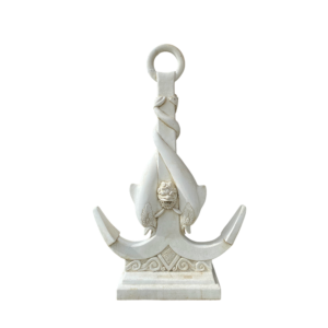 Ancre marine décoration en pierre reconstituée - 215342