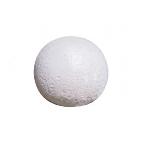 Image principale de la boule décoration jardin extérieur en pierre, ton blanc, référence 212064.