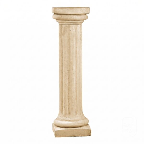 colonne ionique en pierre avec chapiteau carré, vue principale, illustration générée non contractuelle, référence 238008